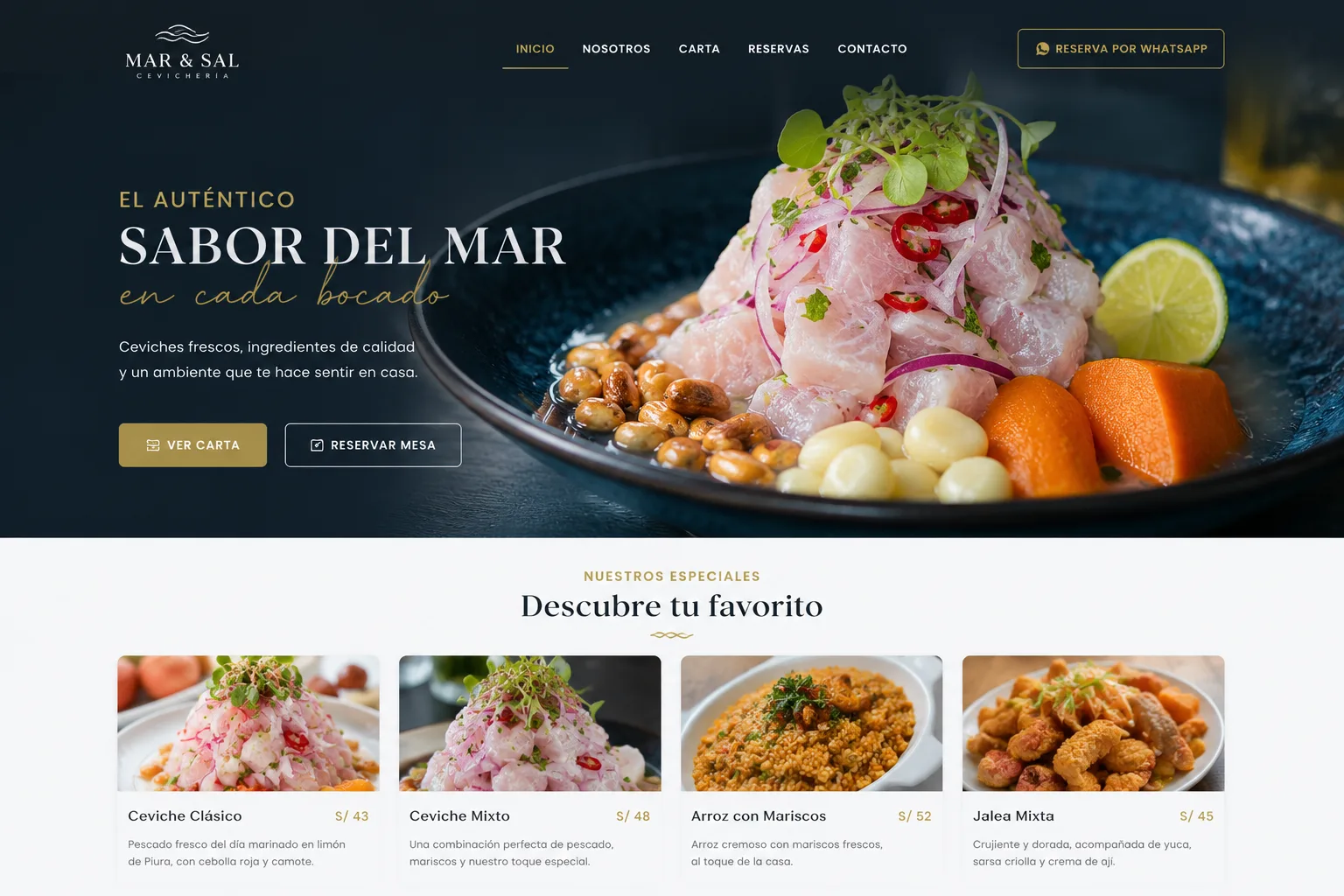 Hero Mar y Sal Cevichería